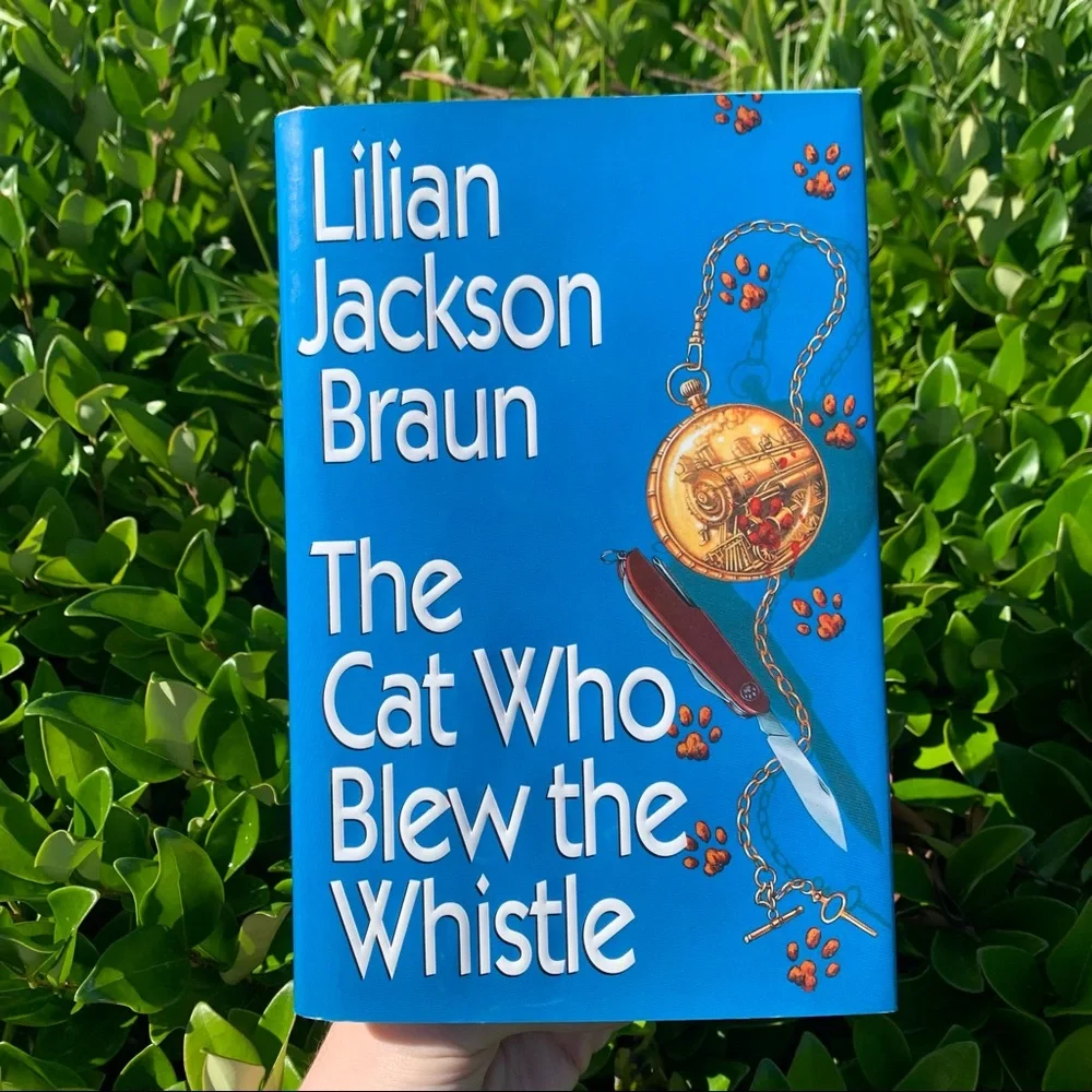 Lilian Jackson Braun The Cat Who Blew The Whistle Hardback Book Novel